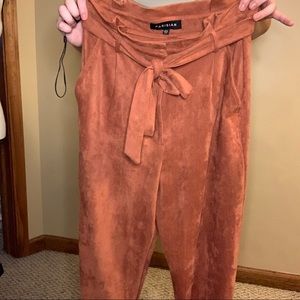 Parisian Hi- Rise Paper Bag Waist Pants